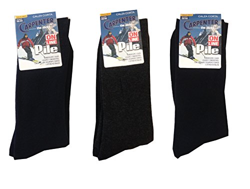 Carpenter 3 Paia Calze Calzini Calzettoni Corti