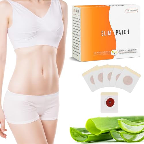 30 Piezas Parches Para Adelgazar,Parche de Ombligo Adelgazante Con Ingredientes Naturales,Ayudan con Descomposición de la Grasa y la Celulitis, Control Corporal para Mujer y Hombre