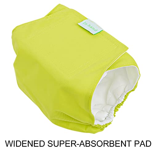 Image of In hand Washable Durable Male Dog Diapers(Pack of 3), Premium Reusable Belly Bands Belly Wrap for Male Dog, Comfy Doggie Diapers