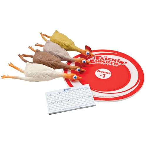 University Games 01057 Flickin Chicken Indoor Outdoor Target Toss Game thumb #2