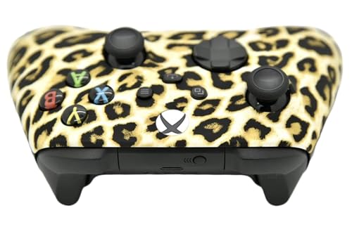 Image of Wireless Custom Controller Compatible with PC, Windows 10+, Series X /S & One (Series X /S Leopard)