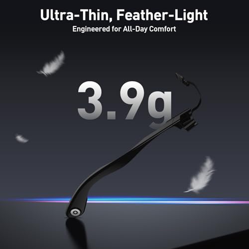 Image of Carina C2 Wearable Battery Pack for RayBan Meta Wayfarer Large 53-22-155 | Wearable Design, Gen1 & Gen2 Support, Portable Power, Up to 3.6 Full Charges