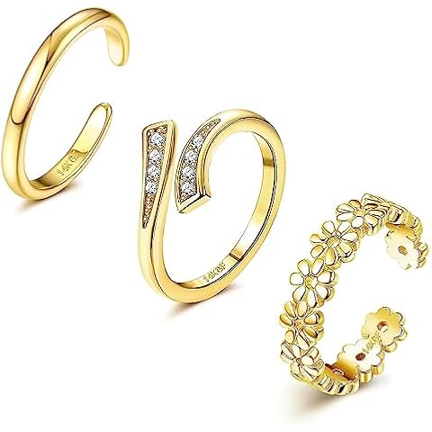 Diamday Bagues d'Orteil 14K Cover