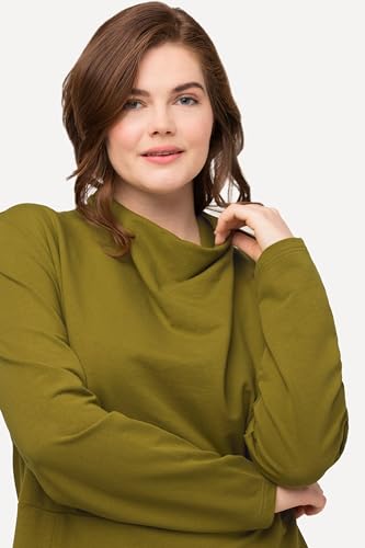 Robe sweat col cascade pour un style cocooning chic femme - 5