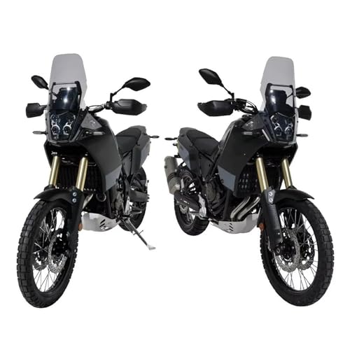 Pare-brise Tenere 700 en finition smoke aérodynamique premium