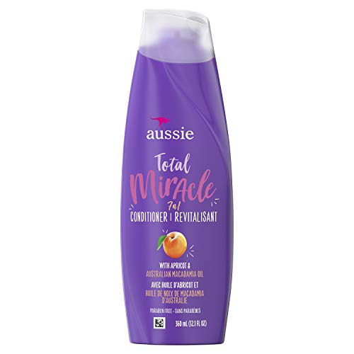 Aussie Paraben-Free Total Miracle Conditioner w/ Apricot For Hair Damage, 12.1 fl oz, Case of 6 (B019H3S9DK)