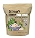 Anthony's Organic Cane Sugar (3 lbs), Granulated, Gluten-Free & Non-GMO