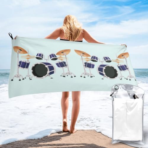 Toalla de playa grande de jazz, ideal para piscina y camping 2