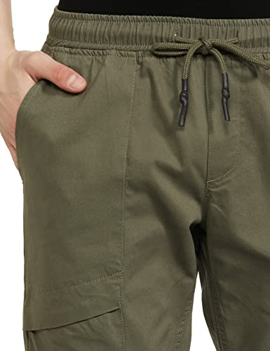 Image of Amazon Brand - Symbol Men Carrot Stretchable Cargo Jogger Pants | Chinos | Casual Trousers