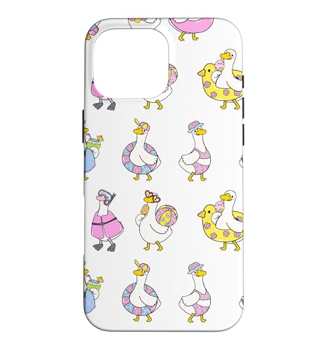 Cute Silly Goose Summer Beach Girl �X�}�z�P�[�X iPhone 16 Pro Max �p
