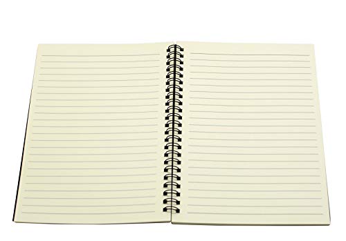 Spiral Notebook, 4 Pcs A5 Craft Softcover 8Mm Ruled 4 Color 60 Sheets -120 Pages Journals For Study And Notes (A5-4 Color Lined) #TOP3