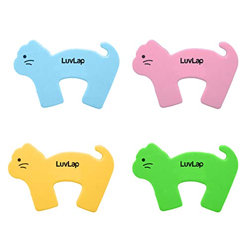 Image of LuvLap Baby Safety Door Stopper, Finger Pinch Guard, Pack of 4