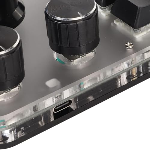 Clavier programmable macro 15 touches et 3 boutons triple mode mécanique pour PC