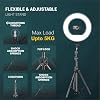 DIGITEK (DRL 18RT C9) LED Ring Light with Remote Control & 250cm Stand - Smartphone Grip - AC Powered, USB Support - Adjustable Lighting Intensity - Photo, Video Shoots, Makeup, & Vlogging #3