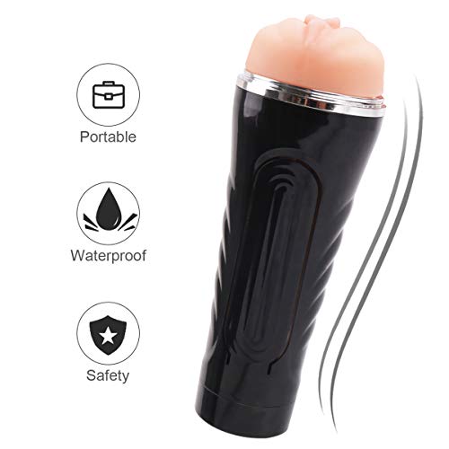 Brinquedos de masturbação masculinos com bolso texturizado realista para estimulação de penianos de