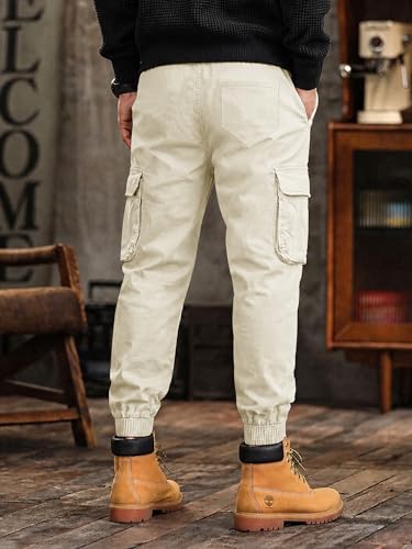 Image of Noble Monk Cargo for Men || Cotton Cargo Pant || Stylish Multi-Pocket Casual Trousers for Men