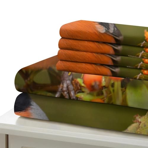 Housse de couette effet 3D abeille parure de lit microfibre luxe 220x240cm - 7