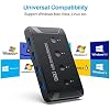 Cablecc KVM USB 3.0 Switch Selector 4 Port PCs Sharing 4 Devices for Keyboard Mouse Scanner Printer