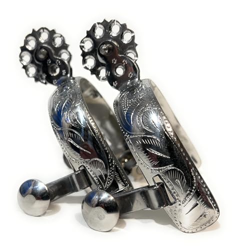 Mexican Charro Spurs, Western Saddle Riding Spurs, Espuelas Charras