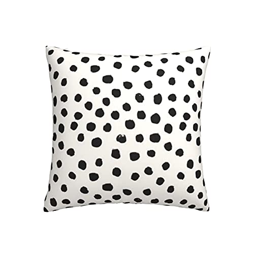 Antcreptson Polka Dots Throw Pillow Cover 18" X 18" Inch Square Decorative Pillowcase For Couch Sofa #TOP5