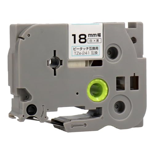 �y�G�R�X���z�u���U�[�p �s�[�^�b�`�݊� TZe-241 ��/������ 18mm(�e�[�v��) 1�� TZe�e�[�v�݊� ���x�����C�^�[ P-TOUCH CUBE �s�[�^�b�`�L���[�u�Ή�