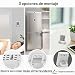 Imagen de ThermoPro TP49 3 Piezas Mini Termómetro Higrómetro Digital Termohigrómetro de Interior Medidor de Temperatura y Humedad para Medir Ambiente del Hogar