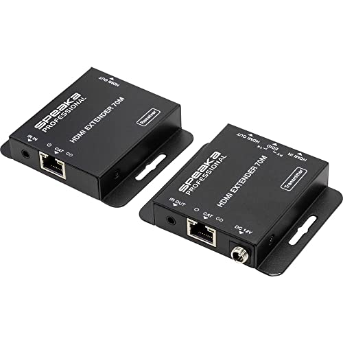 Extensor HDMI RJ45 Speaka Professional para transmitir vídeo sin pérdidas a 70m