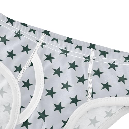 Khaki Navy Star Little Boys Cotton Briefs Soft Breathable Comfortable Tag-Free Underwear4