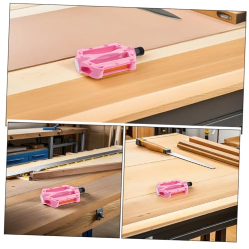 GANAZONO 2 Pair Bicycle Pedals Lightweight Skid Flat Pedal for Versatile Use Mountain and Flat Roads Easy Installation Vibrant Colors3