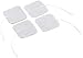 Produktbild Newgen Medicals Elektro Pads: Elektroden-Pads für Reizstrom-Geräte, 2-mm-Anschluss, 5x5 cm, 4er-Set (Elektrodenpads)