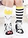 Cute Fashion Crown Stripe Knit Socks Baby Boys Girls Unisex (Medium (2-4 Years))