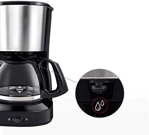 AYDQC Máquina de café, cafetera de 650 ml con función Anti de Goteo, máquina de café de Filtro, Sistema Anti-Goteo… - Imagen 4