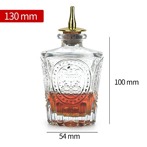 Botella Bitter para cóctel Donatello Bitter DSBT0013 de 4 oz 3