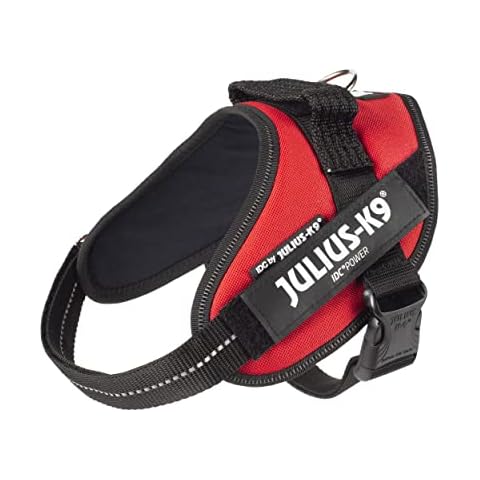 Julius-K9 IDC Power Arnés Táctico para Perros, Tamaño S/Mini, Rojo Cover
