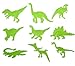 TONIFUL 45 pcs Dinosaurs Luminous Wall Stickers,3D Glow in Dark Dinosaurs Wall Decorative for Baby Children Room Wall Decals