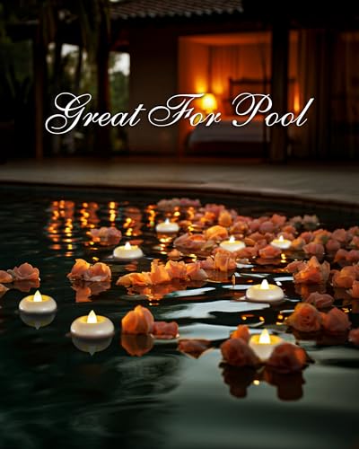 Homemory 24Pack 2 Inch Flameless Led Floating Candles thumb #5