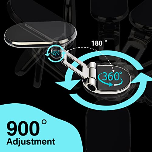 Chdfkkd Magnetic Phone Holder For Car Upgrade Foldable 8X Strong Magnetic Phone Mount Multi-Functional 900°Rotation Magnet Cell Phone Mount For All Smartphones #TOP1