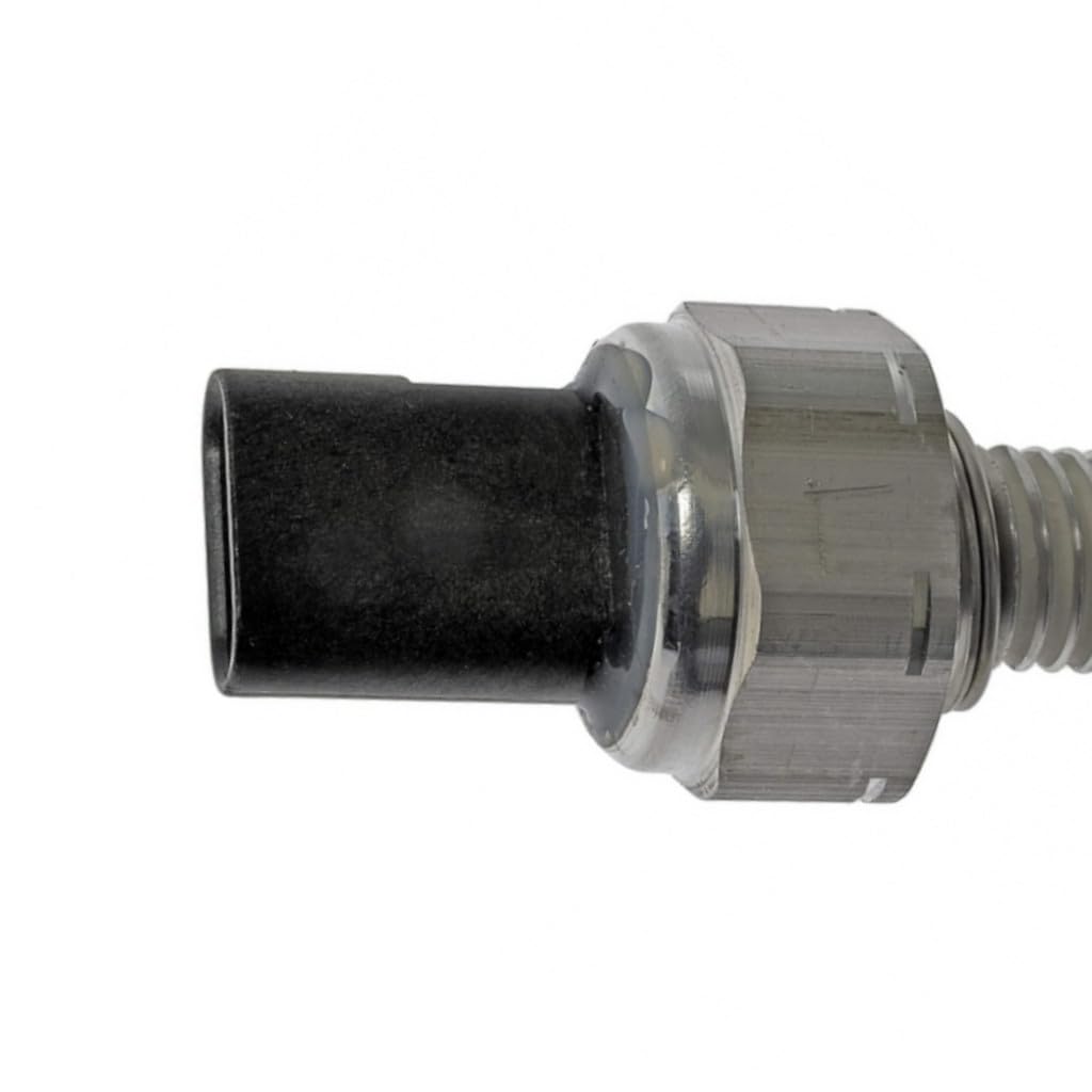 KarParts360 for Cadillac ATS 2016 2017 2018 2019 Engine Oil Pressure Sensor | Metal; Plastic Cable | Black | Oval Connector | Male Terminal | Male Connector | Replacement for 12635397, 12637356