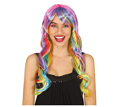 Fiestas Guirca Wavy Multicolore Wig - Box