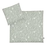 Praktischer Reißverschluss: Der Bettbezug und der Kissenbezug sind mit hochwertigen Reißverschlüssen ausgestattet. Das Beziehen der Betten gelingt so schnell und kinderleicht