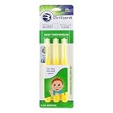 Brilliant Baby Toothbrush by Baby Buddy from Brilliant Oral Care, Babys First Toothbrush - for Babie