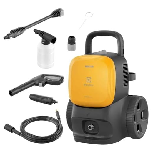 Lavadora de Alta Pressão Electrolux 1800PSI 1400W PowerWash Aplicador Detergente (EWS1800) 110V