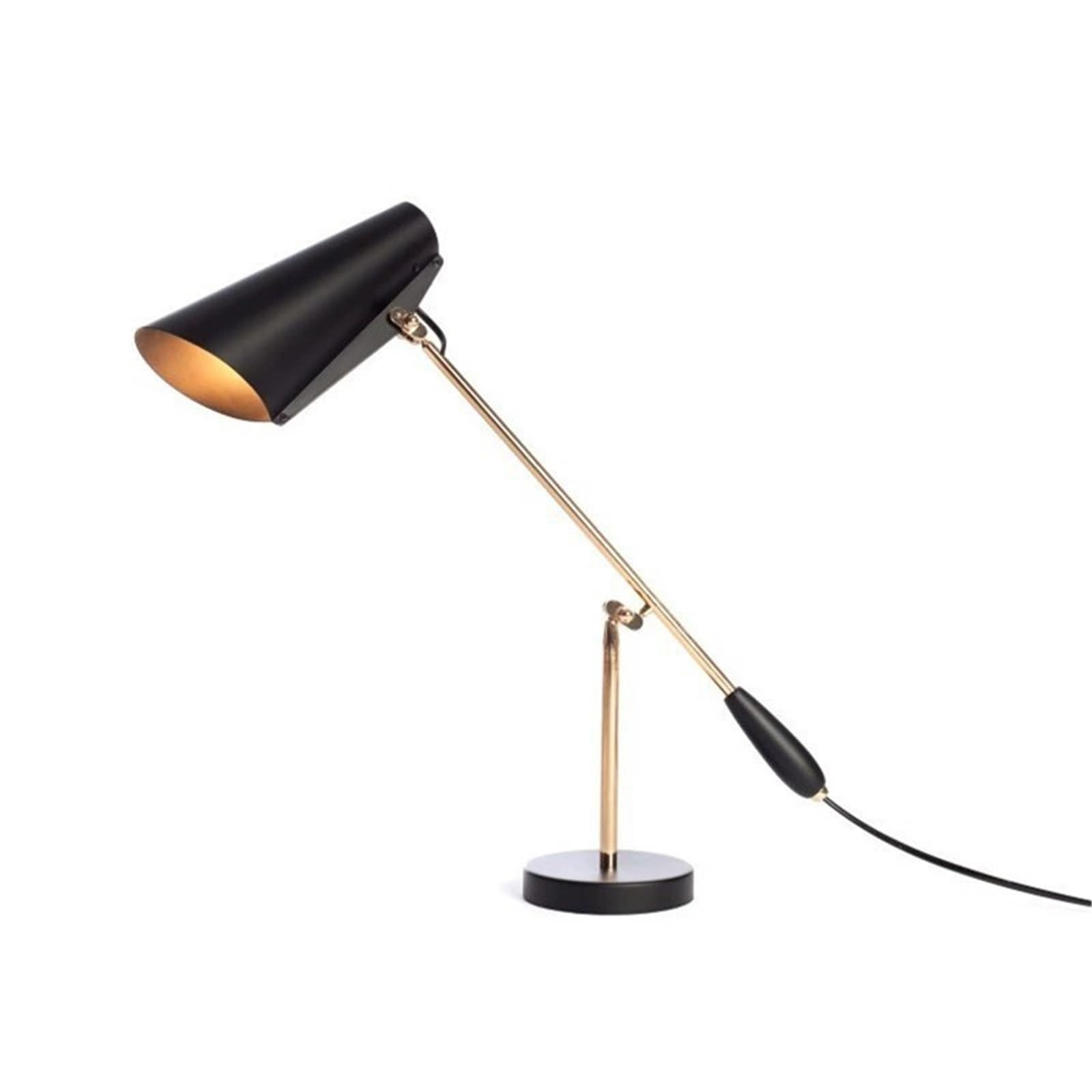 T2H9B5V4G8 Desk Lamp Table Lamp for Living Room Bedroom Study Bedside Hotel and Exhibition Hall Decoration(Black)