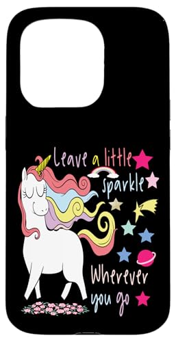 Leave a Little Sparkle where you Go �C���X�s���[�V�������p �X�}�z�P�[�X iPhone 15 Pro �p