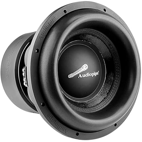 Audiopipe 12" Competition Subwoofer (TXX-BDX-12), Superior Performance, 3000W, 3 Magnets, BASV Voice Coil, Aluminum Basket, Multi-Connect, Stitching Surround, Non-Press Paper Cone, 2 x 4 Ohms