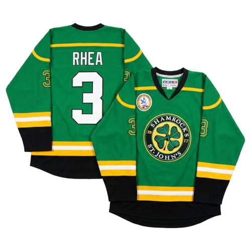 UNLC Ross The Boss Rhea #3 Hockey Jersey – Stitched...