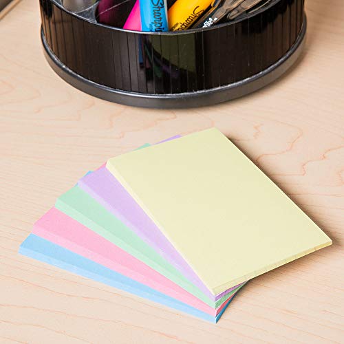 1InTheOffice-Index-Cards-3-x-5-Ruled-Colored-Assorted-200Pack