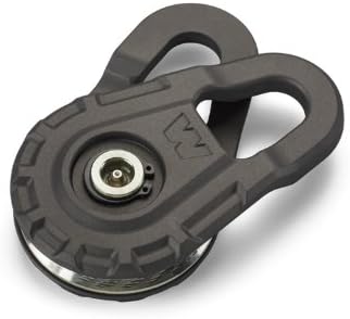 WARN 92188 Epic Multi-Purpose Snatch Block: 6 Ton (12,000 lb) Capacity , Black