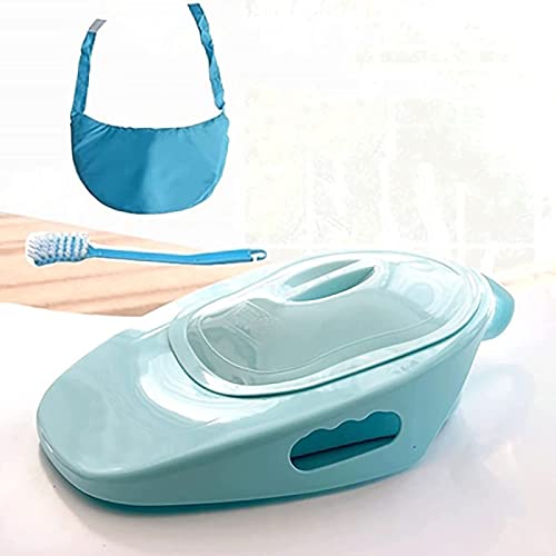 Padella Da Letto Per Adulti, Padella Da Letto Per Uomini E Donne Facile Da Usare Per Utenti Costretti A Letto, Anziani, Disabili E Portatori Di Handicap