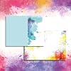 Design Paper Farbensplendour A5. 75 Writing Papers (DIN A5, 220 g/m²) with Fold for Folding Cards, in 25 Designs, 16 Pages Basic Hand Lettering Course, Soft Cover #2